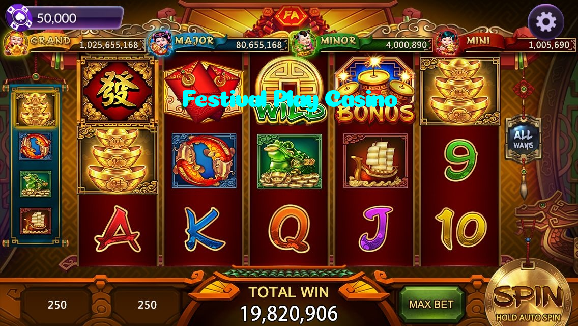 Festival Play Casino خوش آمدید بونس +600% پیشکش موبائل ایپ کے پروموشن سیکشن میں دکھائی دیتی ہے۔